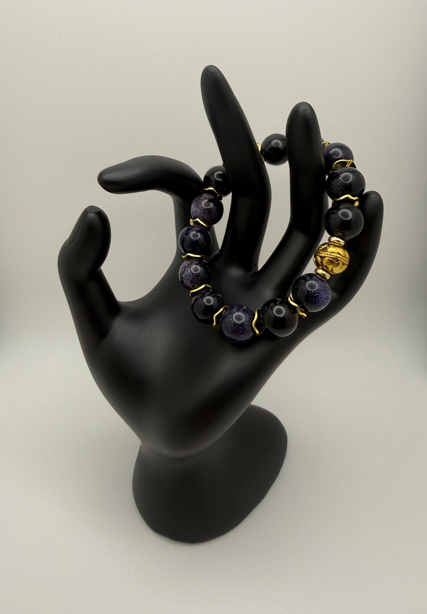Blue Sandstone Bracelet