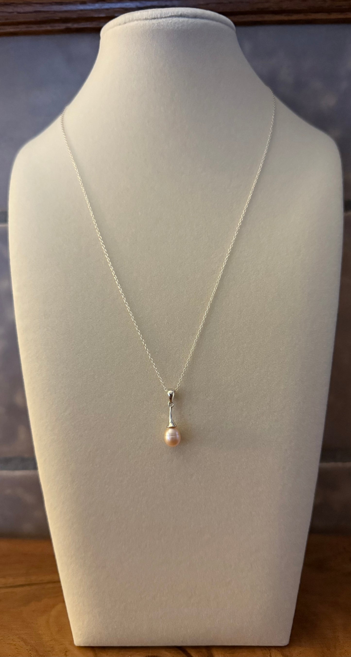 Pale Pink Freshwater Pearl Necklace