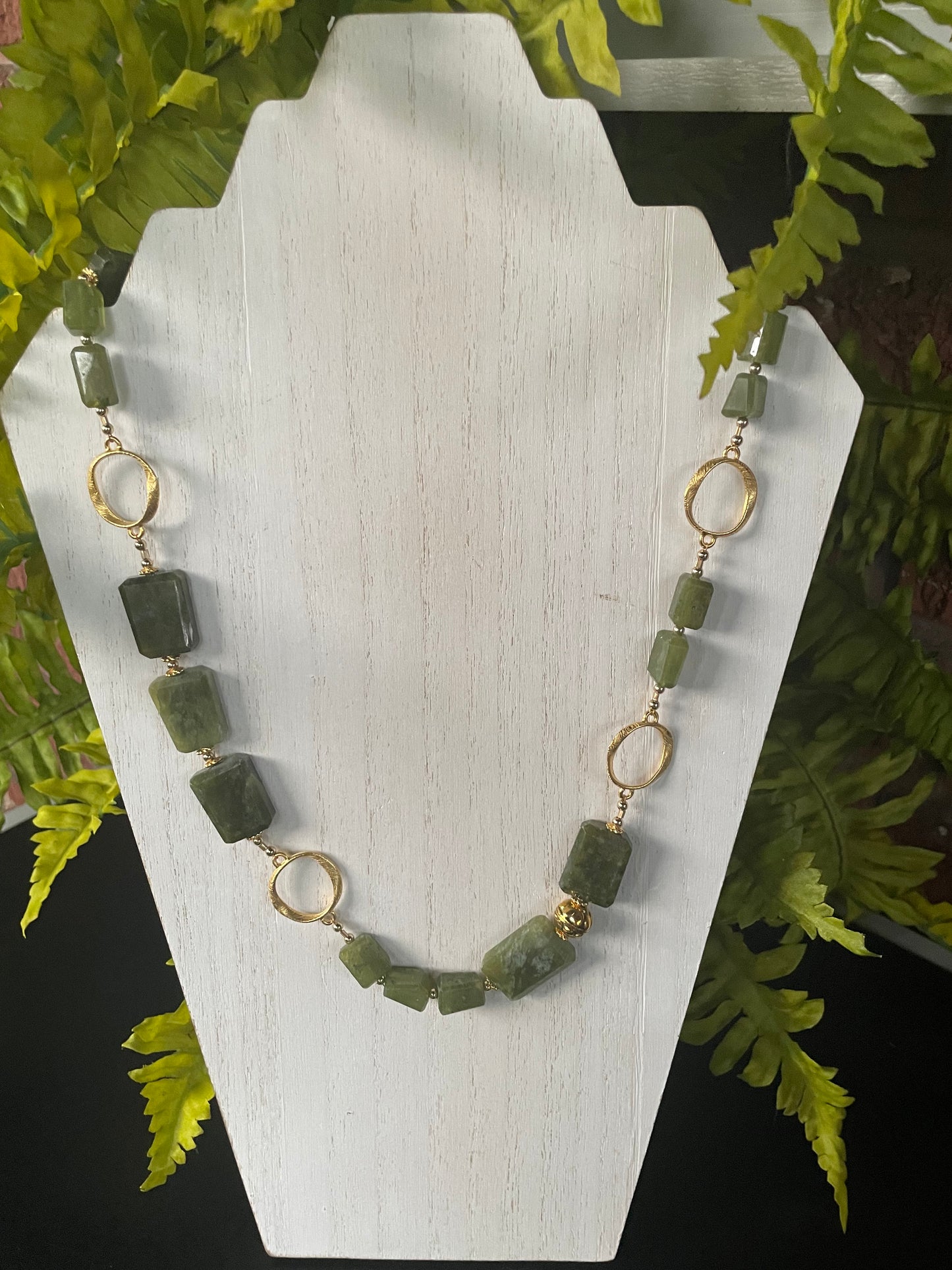 Green Garnet Necklace